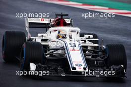 Marcus Ericsson (SWE) Sauber C37. 01.03.2018. Formula One Testing, Day Four, Barcelona, Spain. Thursday.