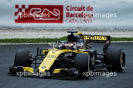 Carlos Sainz Jr (ESP) Renault Sport F1 Team RS18. 01.03.2018. Formula One Testing, Day Four, Barcelona, Spain. Thursday.