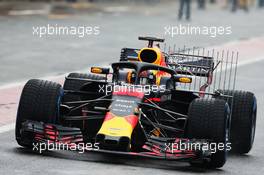 Daniel Ricciardo (AUS) Red Bull Racing RB14. 01.03.2018. Formula One Testing, Day Four, Barcelona, Spain. Thursday.