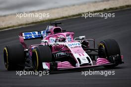 Sergio Perez (MEX) Sahara Force India F1 VJM11. 01.03.2018. Formula One Testing, Day Four, Barcelona, Spain. Thursday.