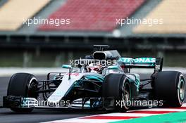 Lewis Hamilton (GBR) Mercedes AMG F1 W09. 01.03.2018. Formula One Testing, Day Four, Barcelona, Spain. Thursday.