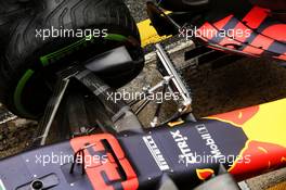 Red Bull Racing RB14 front suspension. 01.03.2018. Formula One Testing, Day Four, Barcelona, Spain. Thursday.