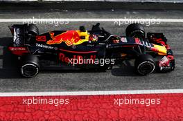 Max Verstappen (NLD) Red Bull Racing RB13. 27.02.2018. Formula One Testing, Day Two, Barcelona, Spain. Tuesday.