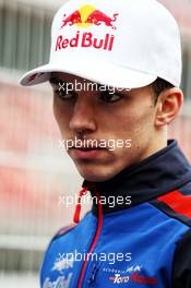 Pierre Gasly (FRA) Scuderia Toro Rosso. 27.02.2018. Formula One Testing, Day Two, Barcelona, Spain. Tuesday.