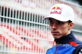 Pierre Gasly (FRA) Scuderia Toro Rosso. 27.02.2018. Formula One Testing, Day Two, Barcelona, Spain. Tuesday.