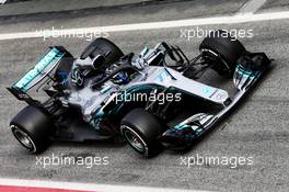 Valtteri Bottas (FIN) Mercedes AMG F1 W09. 27.02.2018. Formula One Testing, Day Two, Barcelona, Spain. Tuesday.