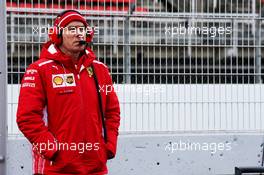 Jock Clear (GBR) Ferrari Engineering Director. 27.02.2018. Formula One Testing, Day Two, Barcelona, Spain. Tuesday.