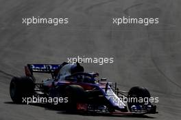 Pierre Gasly (FRA) Scuderia Toro Rosso  27.02.2018. Formula One Testing, Day Two, Barcelona, Spain. Tuesday.