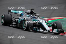 Valtteri Bottas (FIN) Mercedes AMG F1  27.02.2018. Formula One Testing, Day Two, Barcelona, Spain. Tuesday.