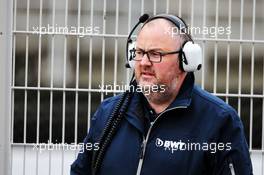 Tom McCullough (GBR) Sahara Force India F1 Team Chief Engineer. 27.02.2018. Formula One Testing, Day Two, Barcelona, Spain. Tuesday.