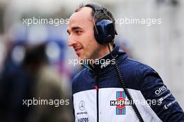 Robert Kubica (POL) Williams Reserve and Development Driver. 27.02.2018. Formula One Testing, Day Two, Barcelona, Spain. Tuesday.