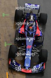 Brendon Hartley (NZL) Scuderia Toro Rosso STR13. 28.02.2018. Formula One Testing, Day Three, Barcelona, Spain. Wednesday.