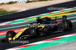 Carlos Sainz Jr (ESP) Renault Sport F1 Team RS18 running sensor equipment. 09.03.2018. Formula One Testing, Day Four, Barcelona, Spain. Friday.