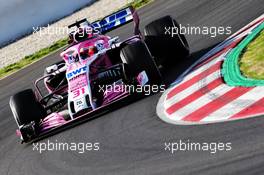 Esteban Ocon (FRA) Sahara Force India F1 VJM11. 09.03.2018. Formula One Testing, Day Four, Barcelona, Spain. Friday.