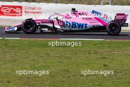 Esteban Ocon (FRA) Sahara Force India F1 VJM11. 09.03.2018. Formula One Testing, Day Four, Barcelona, Spain. Friday.