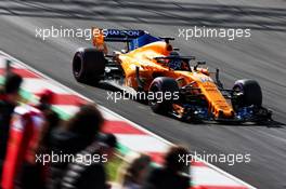 Fernando Alonso (ESP) McLaren MCL33. 09.03.2018. Formula One Testing, Day Four, Barcelona, Spain. Friday.