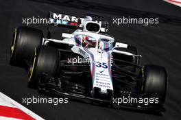 Sergey Sirotkin (RUS) Williams FW41. 09.03.2018. Formula One Testing, Day Four, Barcelona, Spain. Friday.