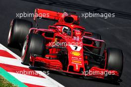 Kimi Raikkonen (FIN) Ferrari SF71H. 09.03.2018. Formula One Testing, Day Four, Barcelona, Spain. Friday.