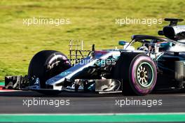 Lewis Hamilton (GBR) Mercedes AMG F1 W09. 09.03.2018. Formula One Testing, Day Four, Barcelona, Spain. Friday.