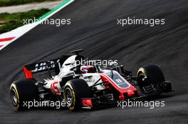 Romain Grosjean (FRA) Haas F1 Team VF-18. 09.03.2018. Formula One Testing, Day Four, Barcelona, Spain. Friday.