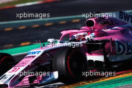 Esteban Ocon (FRA) Sahara Force India F1 VJM11. 09.03.2018. Formula One Testing, Day Four, Barcelona, Spain. Friday.