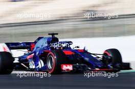 Brendon Hartley (NZL) Scuderia Toro Rosso STR13. 09.03.2018. Formula One Testing, Day Four, Barcelona, Spain. Friday.