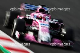 Esteban Ocon (FRA) Sahara Force India F1 VJM11. 09.03.2018. Formula One Testing, Day Four, Barcelona, Spain. Friday.