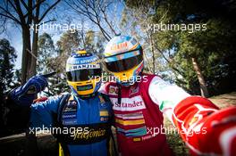 Fernando Alonso (ESP) McLaren fans. 09.03.2018. Formula One Testing, Day Four, Barcelona, Spain. Friday.