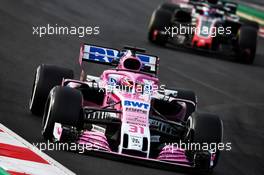 Esteban Ocon (FRA) Sahara Force India F1 VJM11. 09.03.2018. Formula One Testing, Day Four, Barcelona, Spain. Friday.