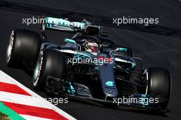 Lewis Hamilton (GBR) Mercedes AMG F1 W09. 09.03.2018. Formula One Testing, Day Four, Barcelona, Spain. Friday.