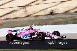 Esteban Ocon (FRA) Sahara Force India F1 VJM11. 09.03.2018. Formula One Testing, Day Four, Barcelona, Spain. Friday.