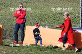 Robin Raikkonen, son of Kimi Raikkonen (FIN) Ferrari.  09.03.2018. Formula One Testing, Day Four, Barcelona, Spain. Friday.