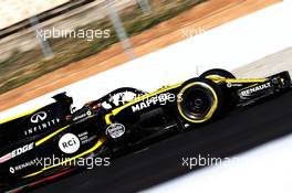 Carlos Sainz Jr (ESP) Renault Sport F1 Team RS18. 09.03.2018. Formula One Testing, Day Four, Barcelona, Spain. Friday.