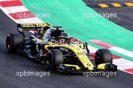 Carlos Sainz Jr (ESP) Renault Sport F1 Team RS18. 09.03.2018. Formula One Testing, Day Four, Barcelona, Spain. Friday.