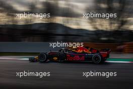 Max Verstappen (NLD) Red Bull Racing RB13. 08.03.2018. Formula One Testing, Day Three, Barcelona, Spain. Thursday.