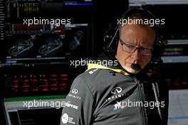 Mark Slade (GBR), Renault F1 Team  08.03.2018. Formula One Testing, Day Three, Barcelona, Spain. Thursday.