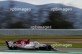 Marcus Ericsson (SWE) Sauber C37. 08.03.2018.  08.03.2018. Formula One Testing, Day Three, Barcelona, Spain. Thursday.