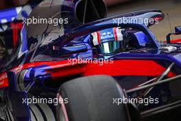 Pierre Gasly (FRA) Scuderia Toro Rosso  08.03.2018. Formula One Testing, Day Three, Barcelona, Spain. Thursday.