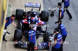 Pierre Gasly (FRA) Scuderia Toro Rosso STR13. 08.03.2018. Formula One Testing, Day Three, Barcelona, Spain. Thursday.