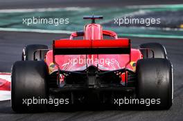Sebastian Vettel (GER) Ferrari SF71H. 08.03.2018. Formula One Testing, Day Three, Barcelona, Spain. Thursday.