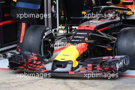 Red Bull Front wing. 08.03.2018. Formula One Testing, Day Three, Barcelona, Spain. Thursday.