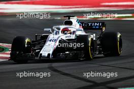 Robert Kubica (POL) Williams FW41 Reserve and Development Driver. 08.03.2018. Formula One Testing, Day Three, Barcelona, Spain. Thursday.