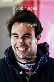 Sergio Perez (MEX) Sahara Force India F1. 08.03.2018. Formula One Testing, Day Three, Barcelona, Spain. Thursday.