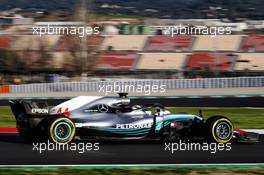 Lewis Hamilton (GBR) Mercedes AMG F1 W09. 06.03.2018. Formula One Testing, Day One, Barcelona, Spain. Tuesday.