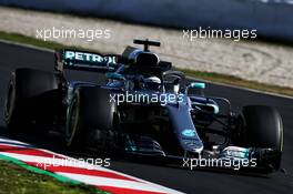 Valtteri Bottas (FIN) Mercedes AMG F1 W09. 06.03.2018. Formula One Testing, Day One, Barcelona, Spain. Tuesday.