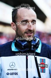 Robert Kubica (POL) Williams Reserve and Development Driver. 06.03.2018. Formula One Testing, Day One, Barcelona, Spain. Tuesday.