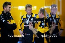 Nico Hulkenberg (GER) Renault Sport F1 Team  06.03.2018. Formula One Testing, Day One, Barcelona, Spain. Tuesday.