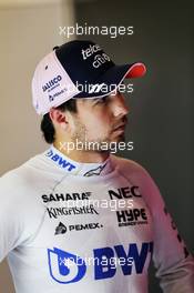 Sergio Perez (MEX) Sahara Force India F1. 06.03.2018. Formula One Testing, Day One, Barcelona, Spain. Tuesday.