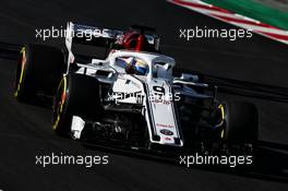 Marcus Ericsson (SWE) Sauber C37. 06.03.2018. Formula One Testing, Day One, Barcelona, Spain. Tuesday.