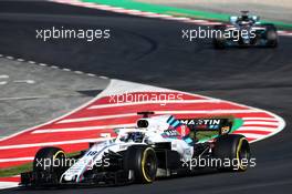 Lance Stroll (CDN) Williams FW41. 07.03.2018. Formula One Testing, Day Two, Barcelona, Spain. Wednesday.